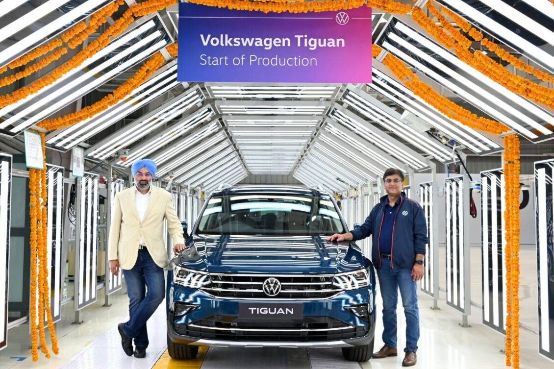 El Volkswagen Tiguan ya se produce en la India