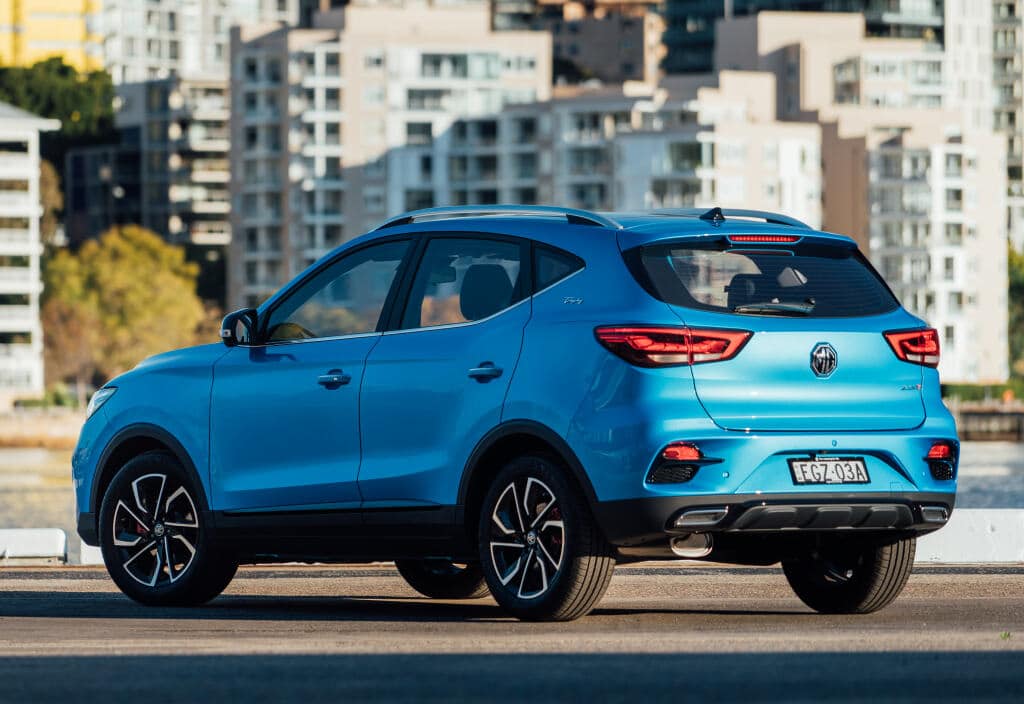 Details MG ZS 2022 petrol for Europe