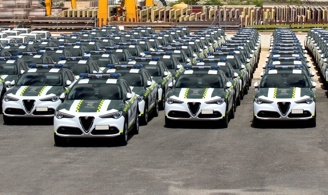 Otra tanda de 301 Alfa Romeo Stelvio para la Guardia Civil: 190 CV y tracción total