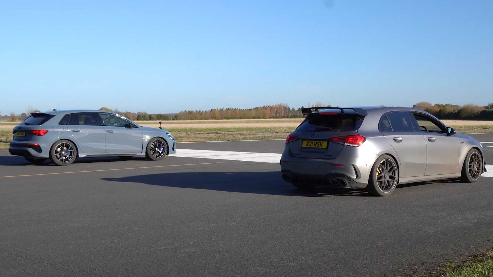 [Vídeo] Audi RS 3 vs. Mercedes-AMG A 45 S: do you bet?