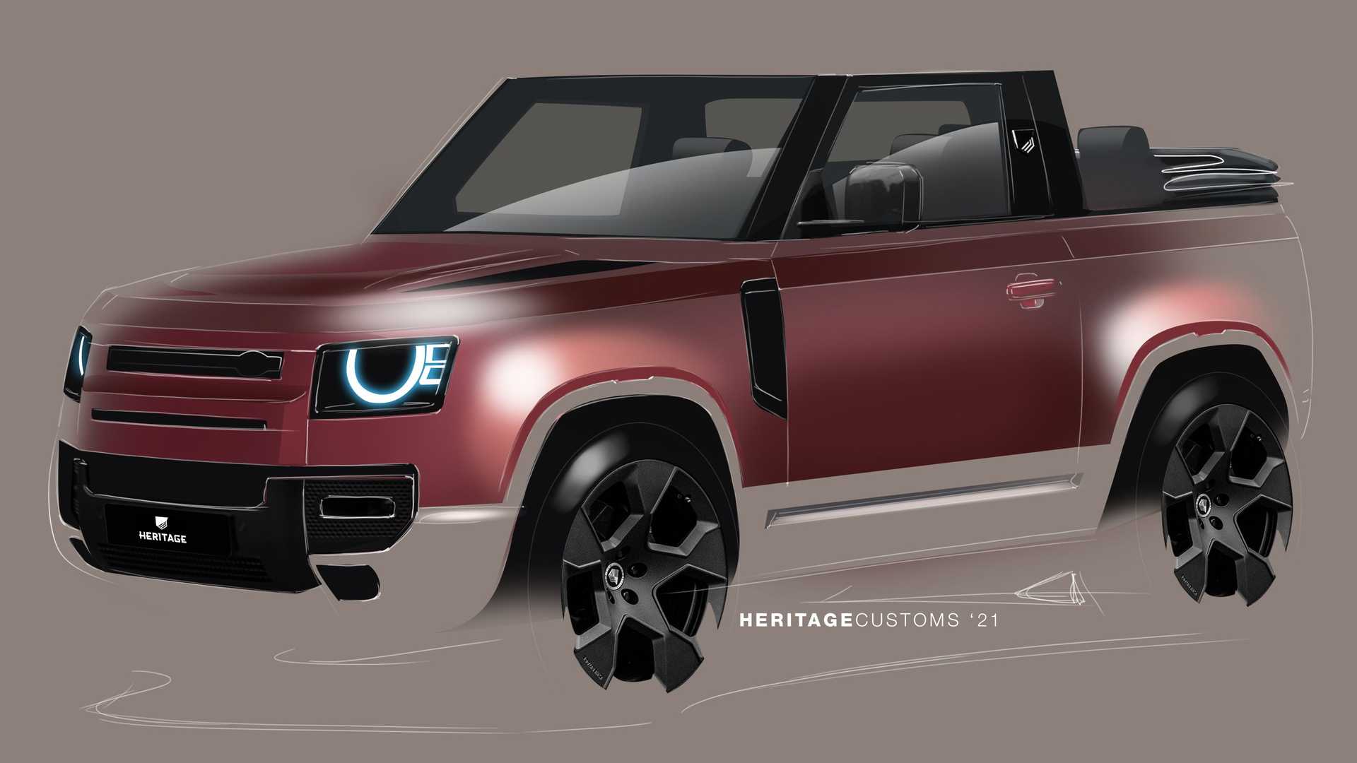 Land Rover Defender Convertible 2022: there will be only five