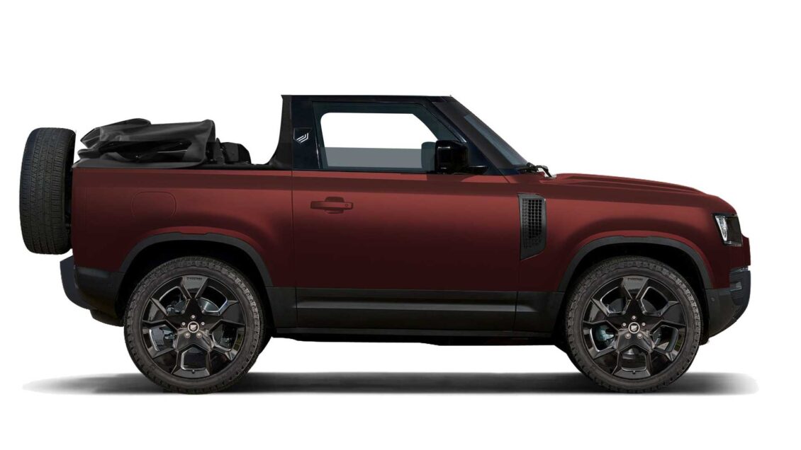 Ya puedes pedir un Land Rover Defender Convertible: tan exclusivo que solo habrá cinco