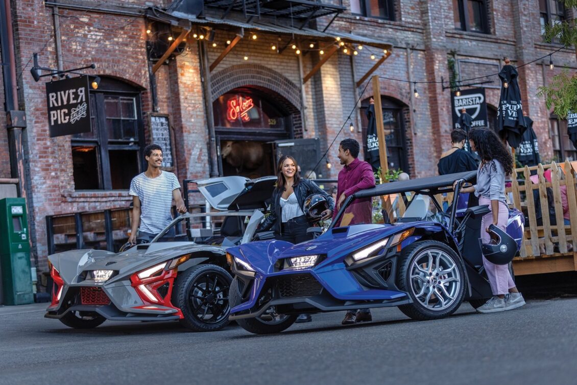 Polaris Slingshot 2022: más versiones y equipamiento para el «juguete»