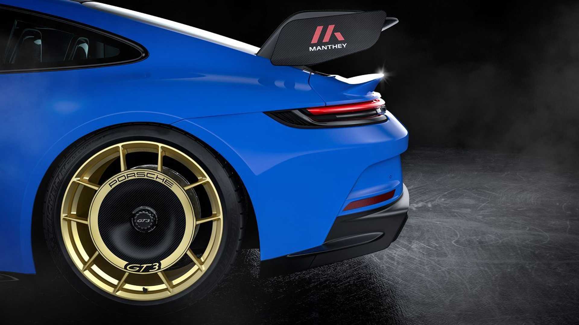 Look out for Manthey's performance kit for the Porsche 911 GT3