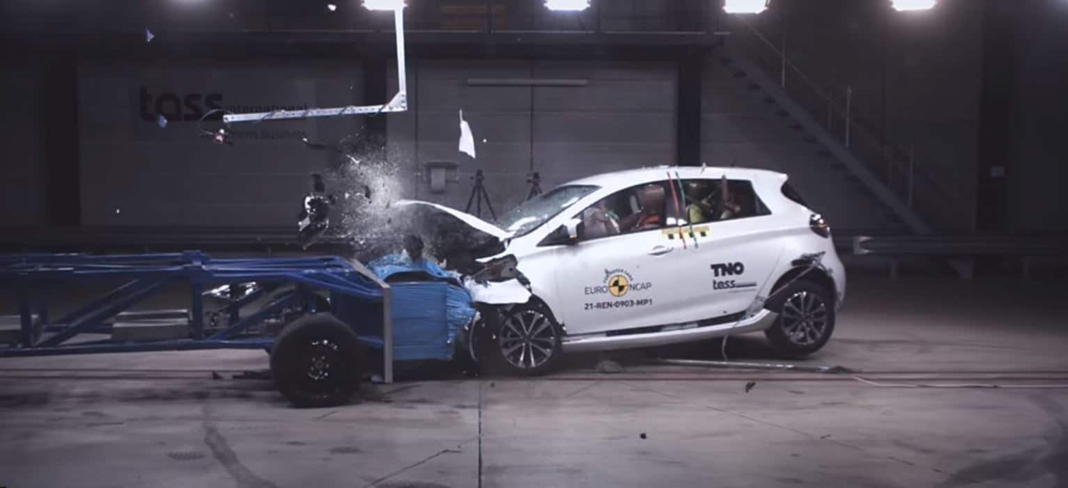Euro NCAP, Renault ZOE and Dacia Spring crash tests