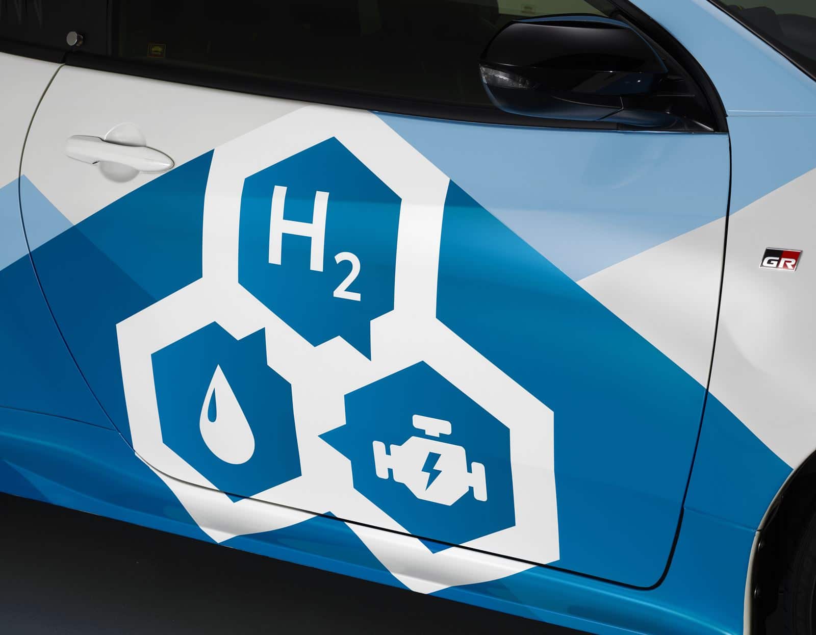 El Toyota GR Yaris H2 utiliza el hidrógeno como combustible