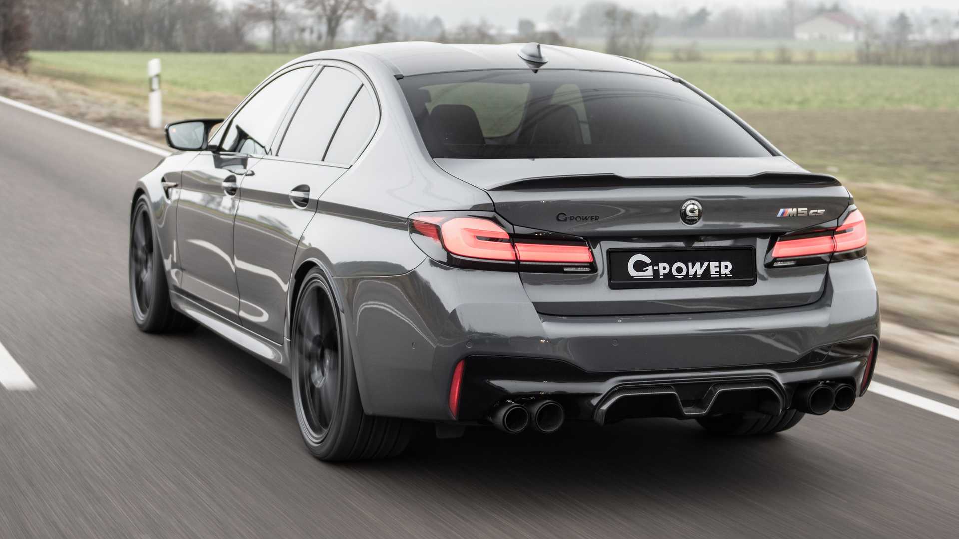 The BMW M5 CS from G-Power with 900 hp supercars snack