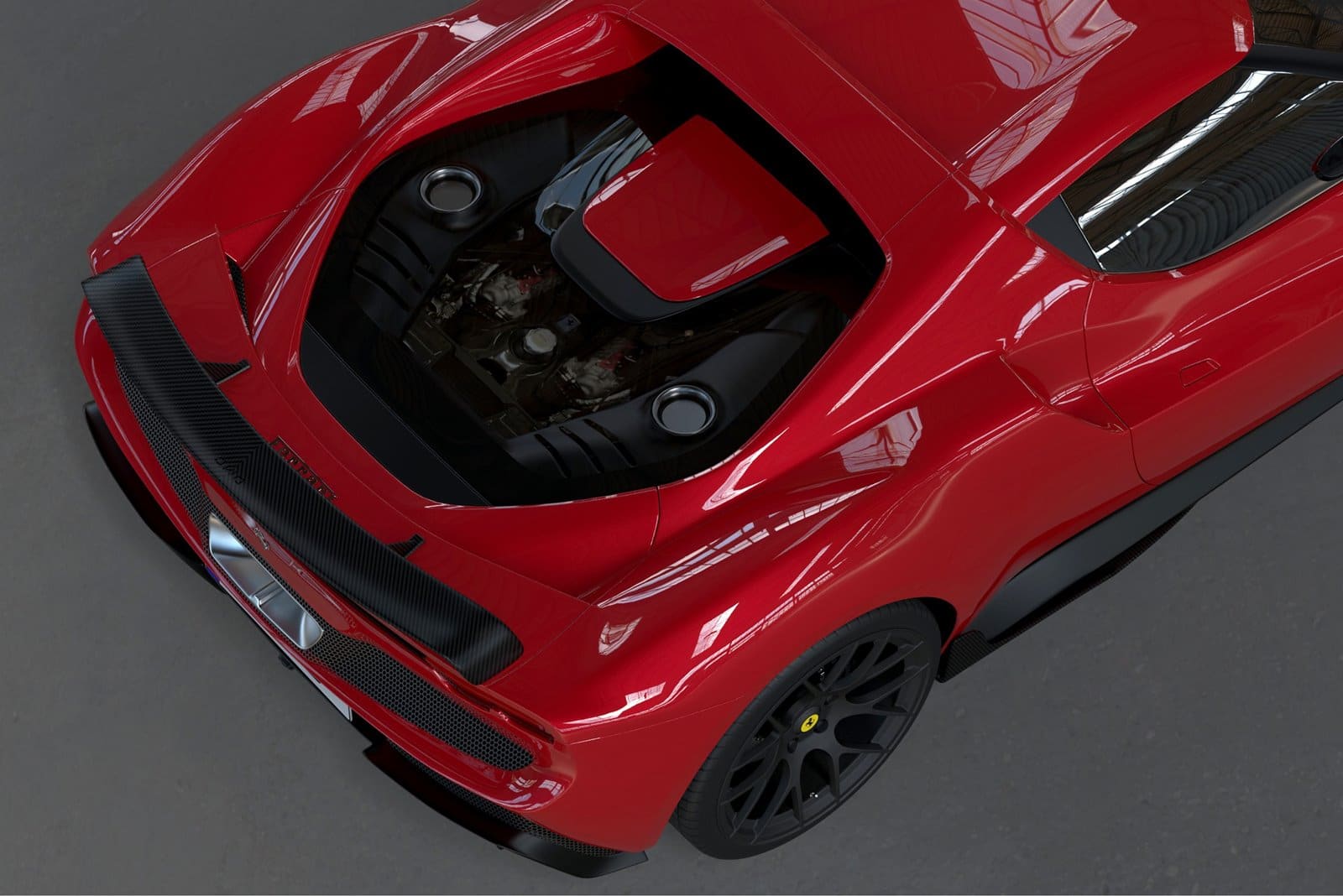 The DMC Ferrari 296 GTB, now with more than 880 hp