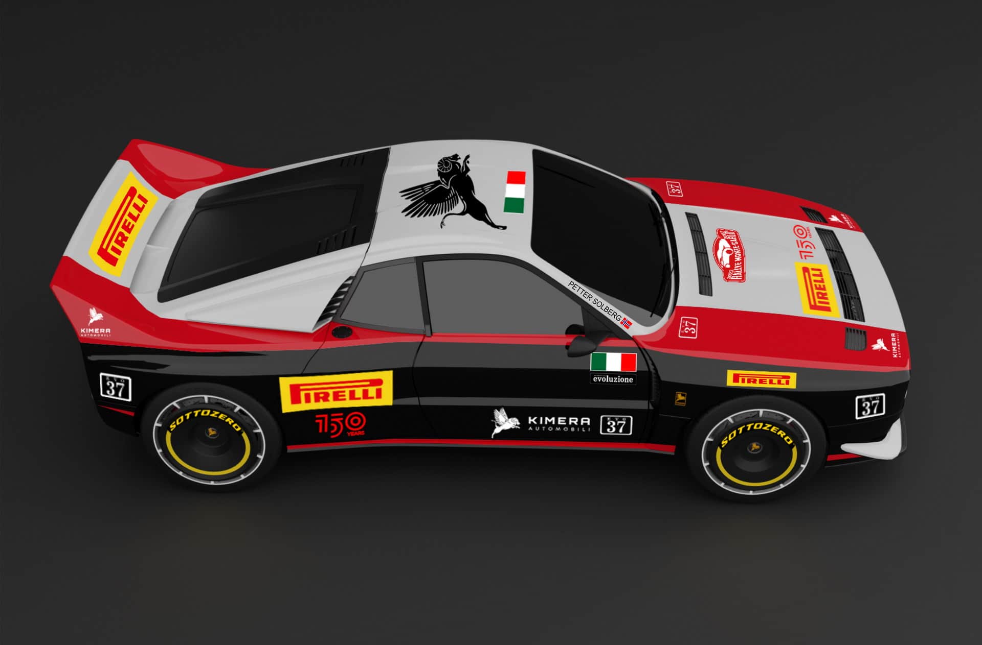 Un Kimera EVO37 muy especial para el Rally de Montecarlo