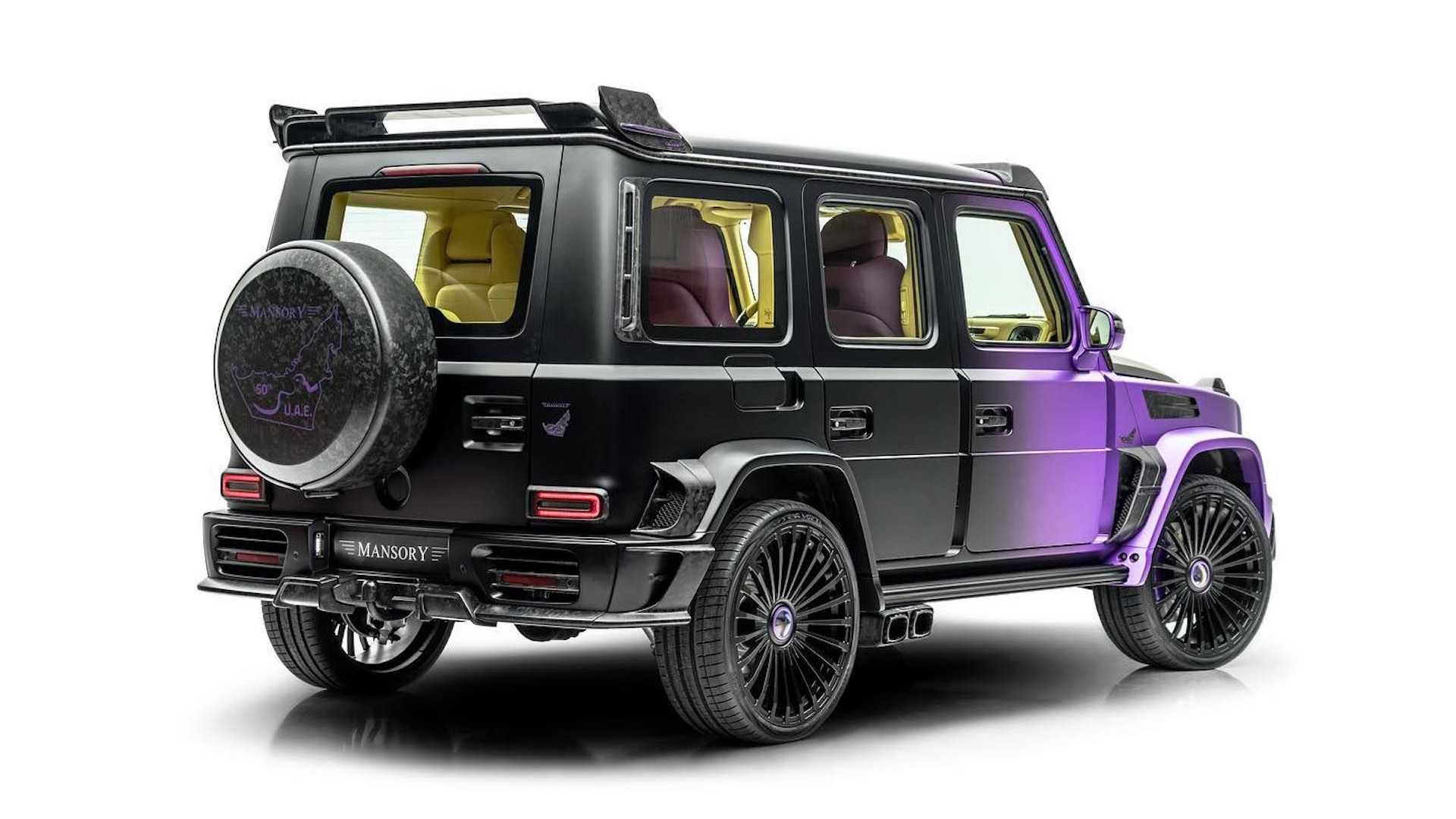 This tacky Mercedes-AMG G63 P900 goes to the Emirates