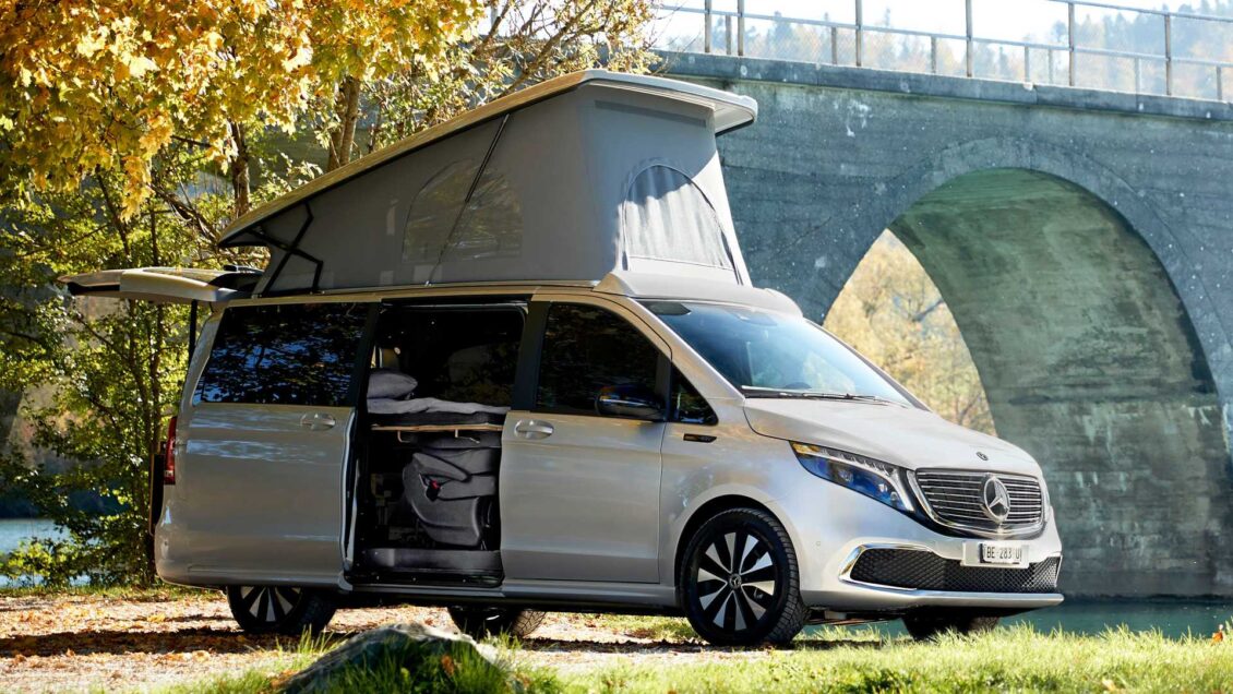 Así es el Mercedes-Benz EQV camper con el que te puedes hacer en Europa