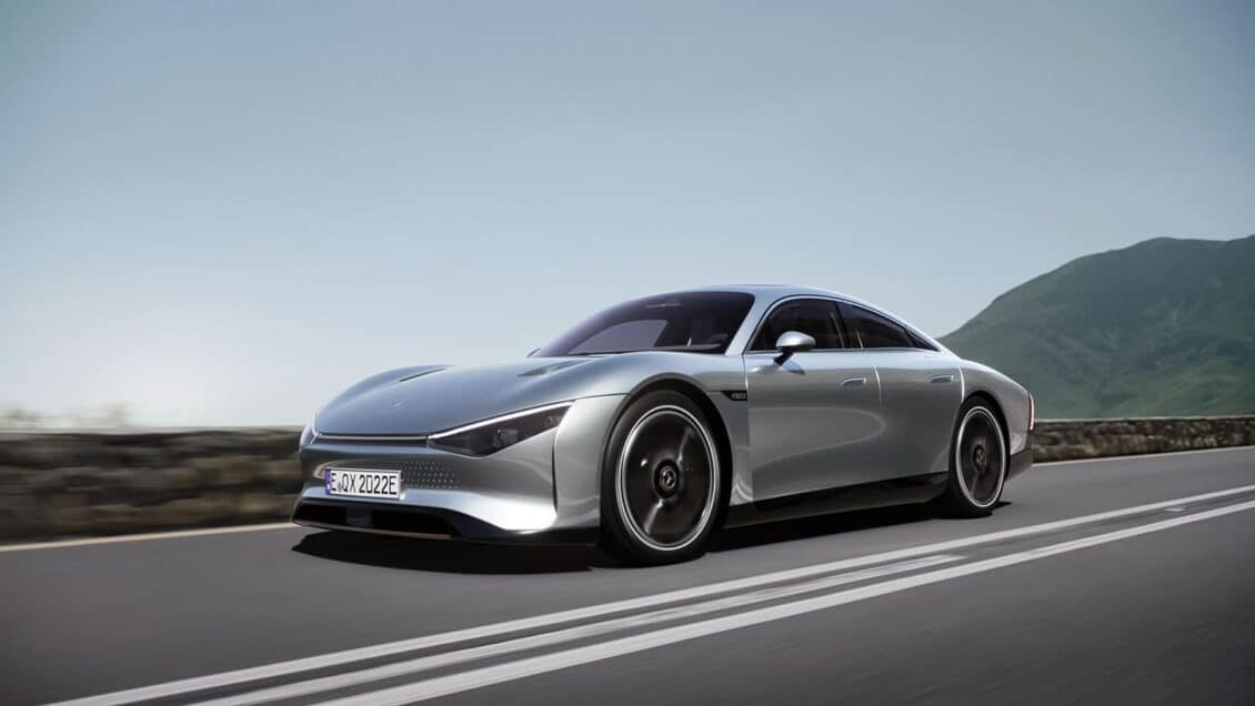Mercedes VISION EQXX, el eléctrico del futuro con 1000 km de autonomía