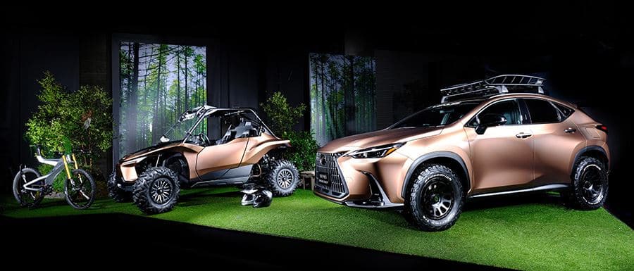Toyota and Lexus, concepts at the 2022 Tokyo Motor Show