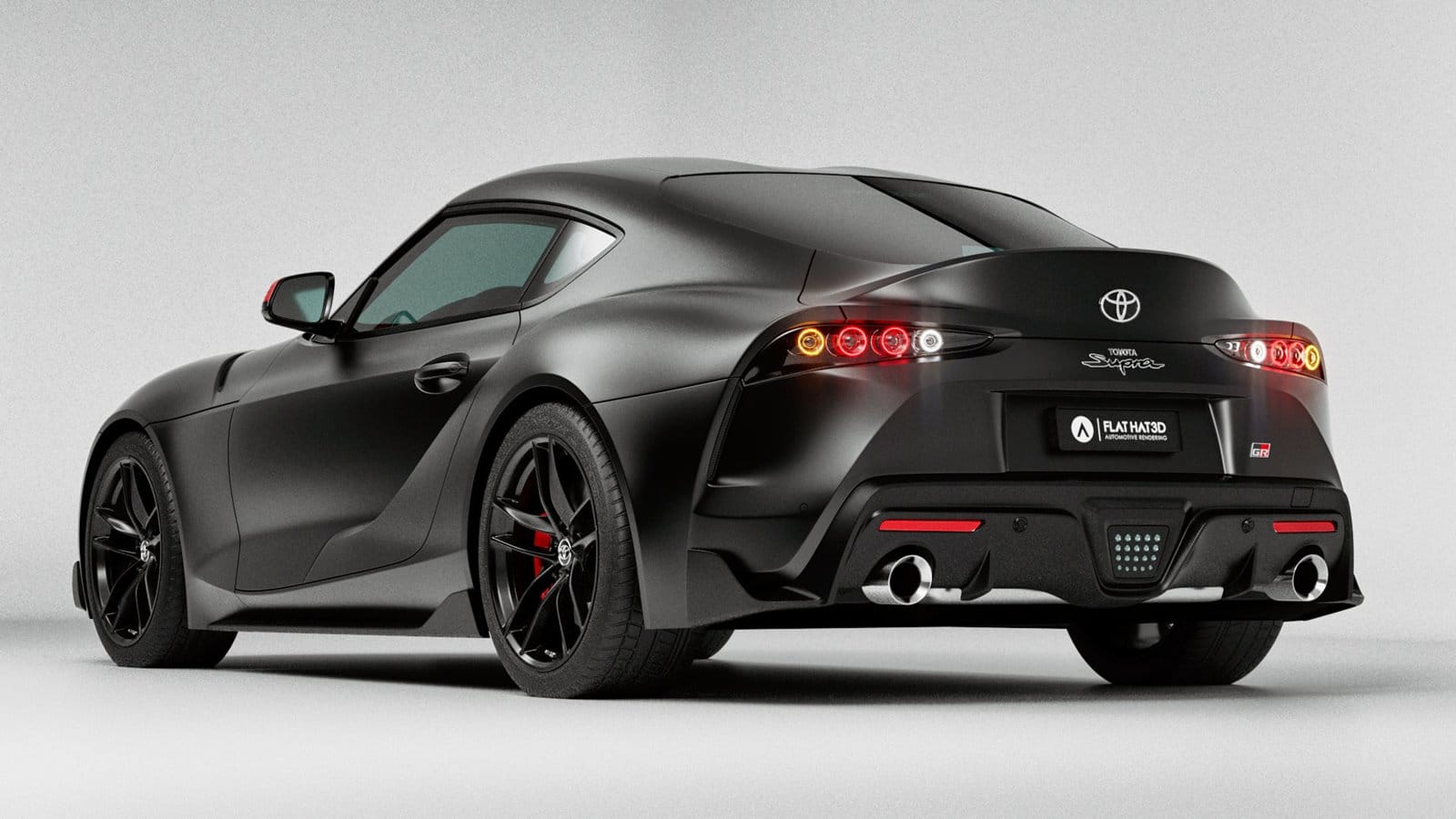 With these headlights the Toyota Supra looks like what it was ...