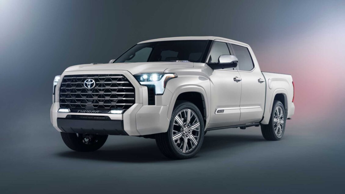 Toyota Tundra Capstone 2022: lujo en un ‘pick up’ y casi 450 CV de potencia
