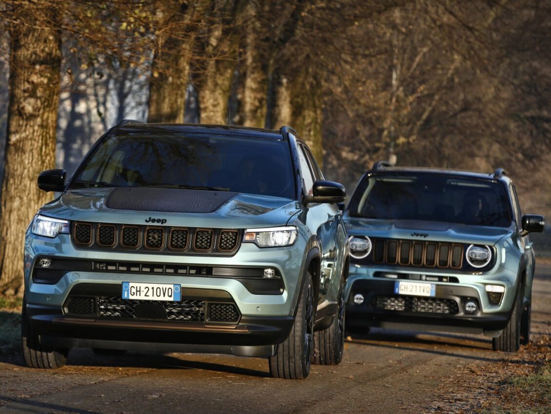 Los Jeep Renegade y Compass estrenan motor e-hybrid