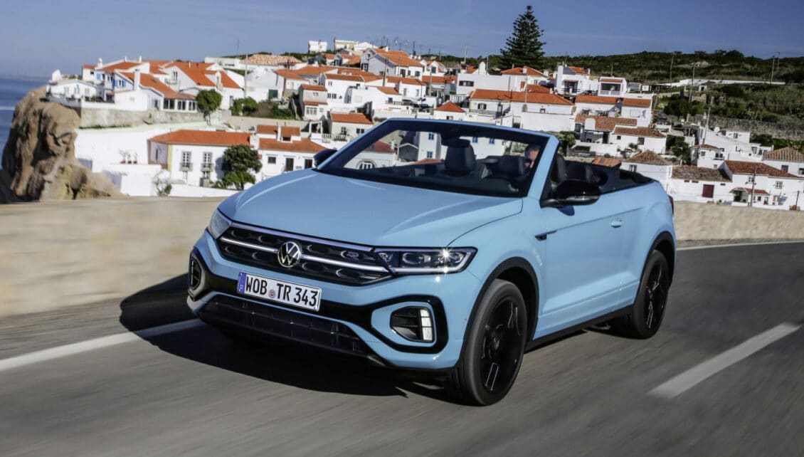 Nuevas imágenes del renovado Volkswagen T-Roc Cabrio 2022