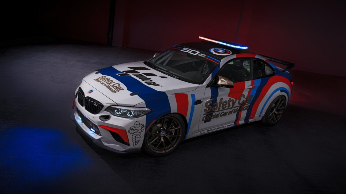 El BMW M2 CS debuta en MotoGP: el primer Safety Car de competición pura