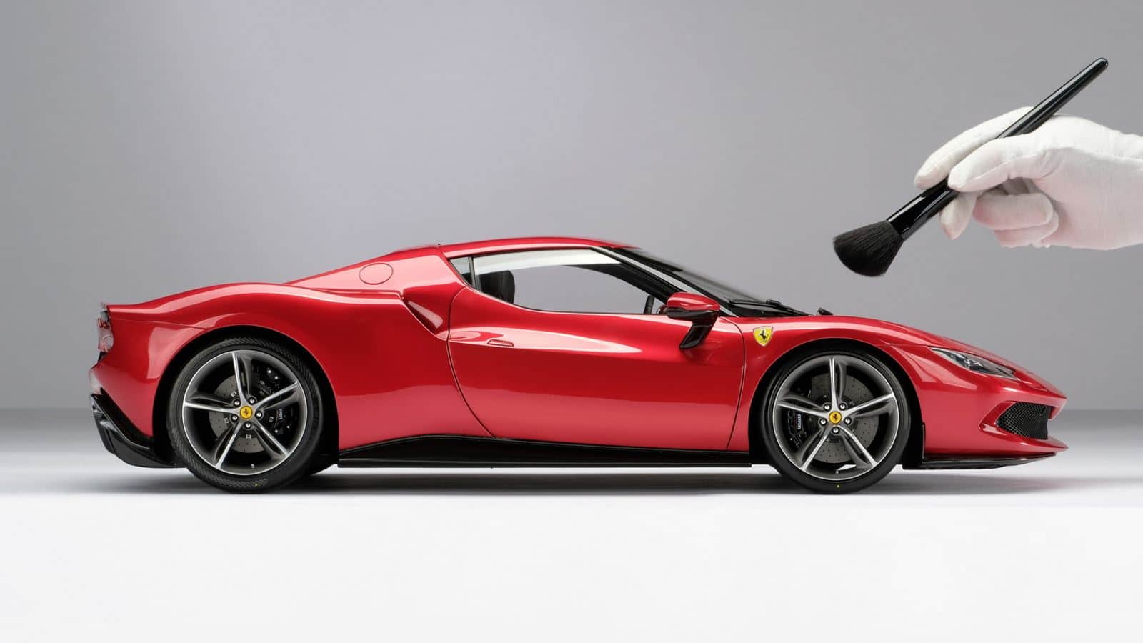 This Ferrari 296 GTB at Amalgam scale costs 12,000 euros