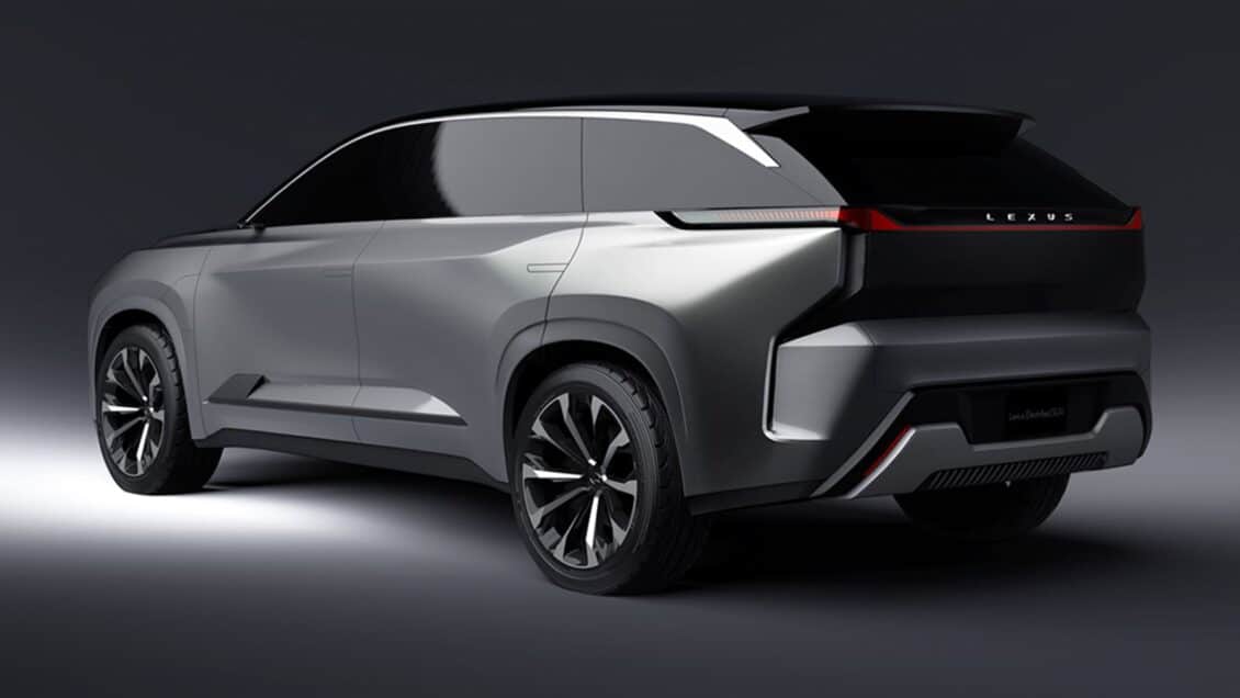 Lexus publica las primeras imágenes de un SUV eléctrico de gran tamaño