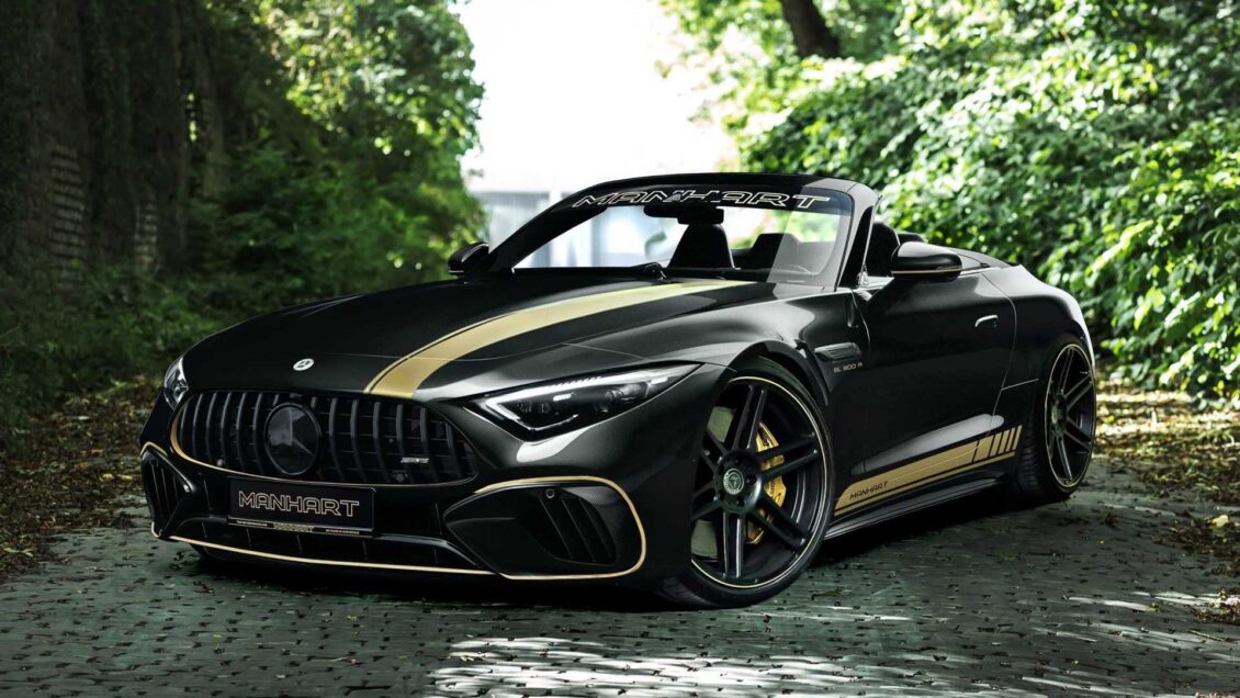 Manhart dares with the Mercedes-AMG SL: 800 hp and an aesthetic that breaks necks