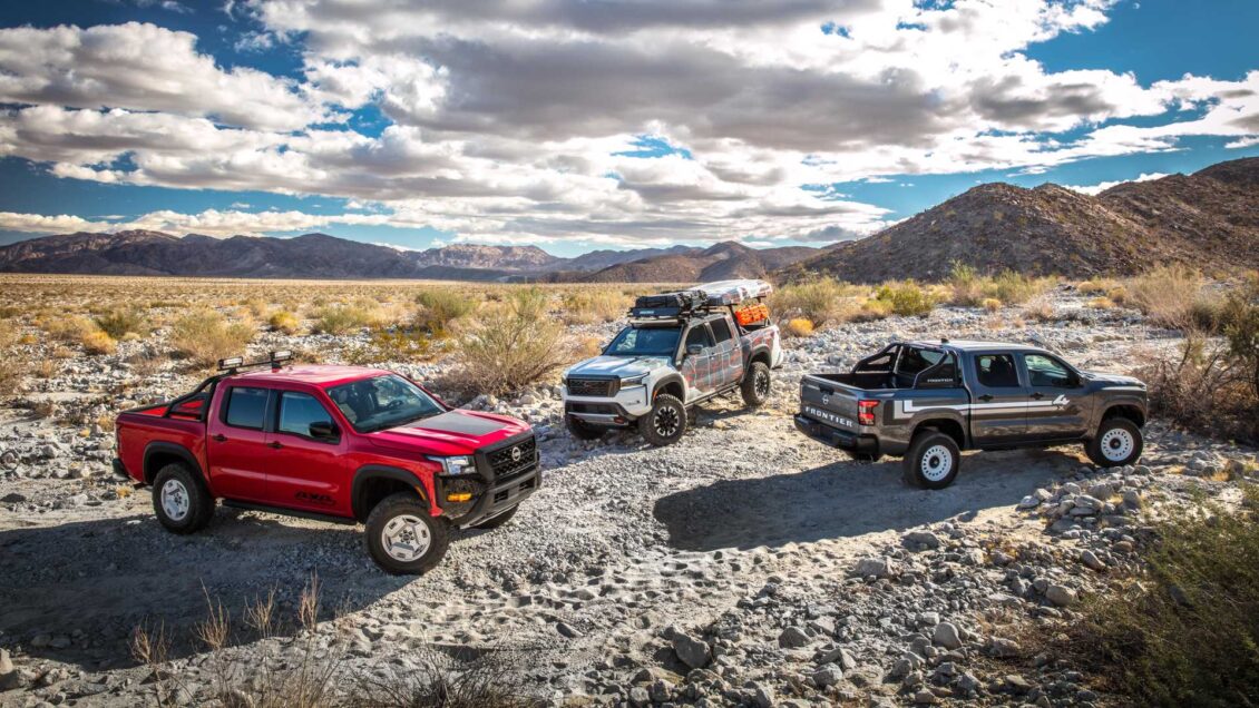 Estos tres prototipos del Nissan Frontier te van a gustar: debutan en Chicago