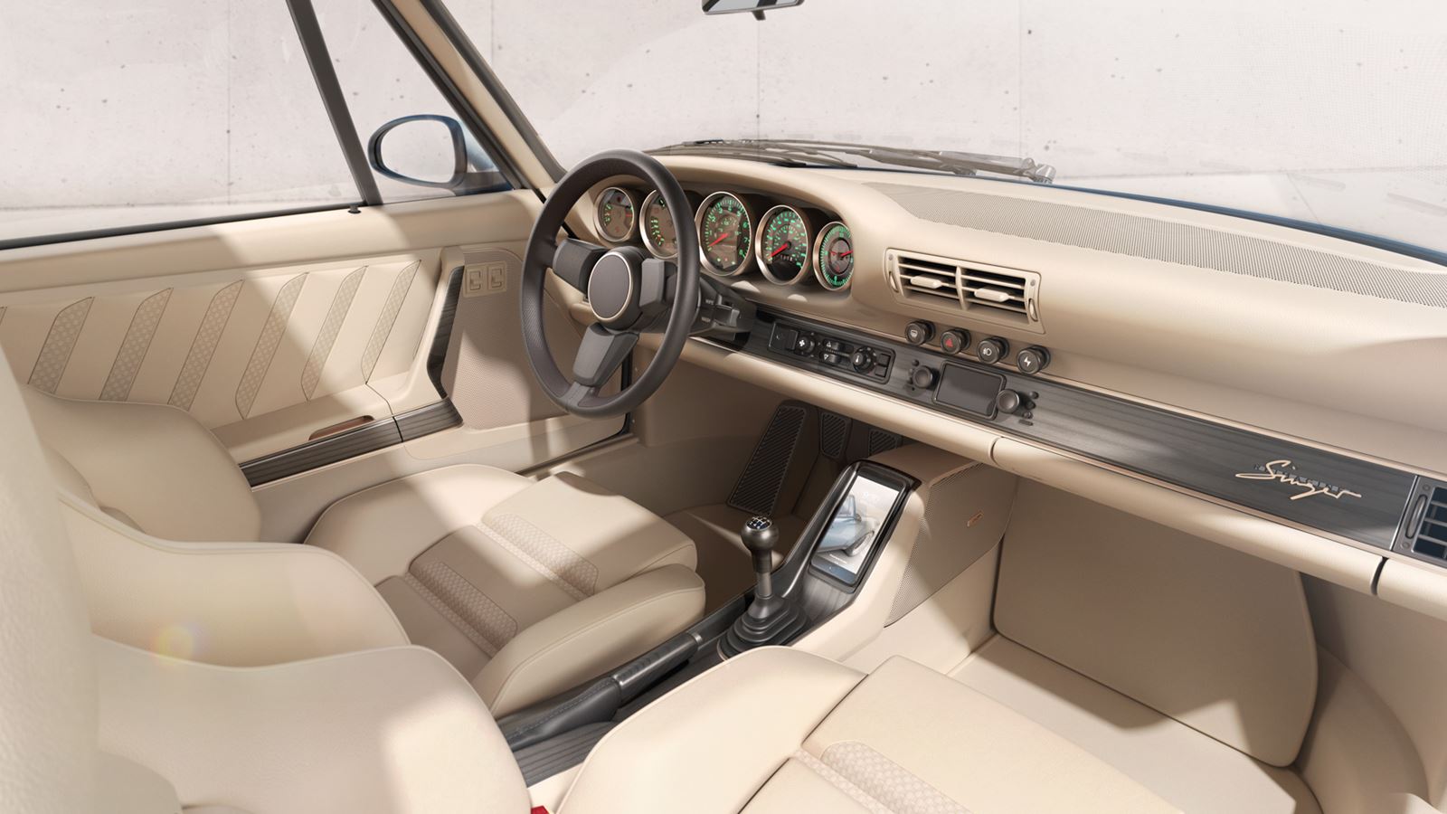 Interior Singer Porsche 911 Turbo Study