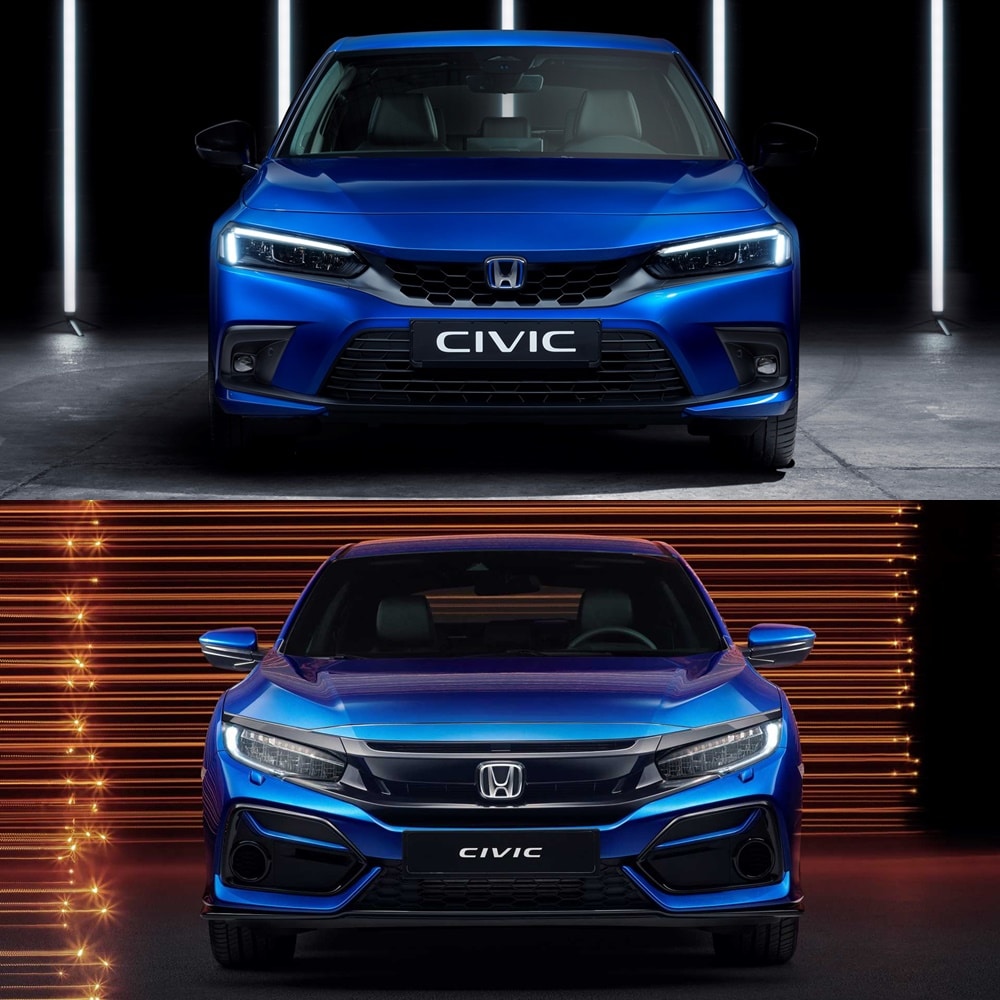 2022 Honda Civic Visual Comparison: Let's Judge the Changes