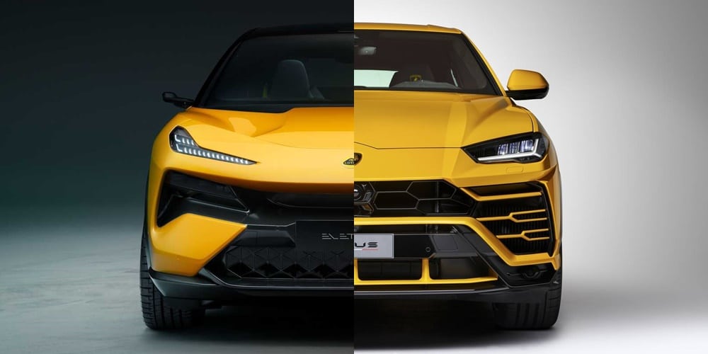 Comparación visual Lotus Eletre y Lamborghini Urus: ¿Tú con cuál te quedas?