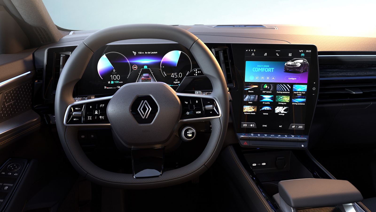Renault Austral steering wheel