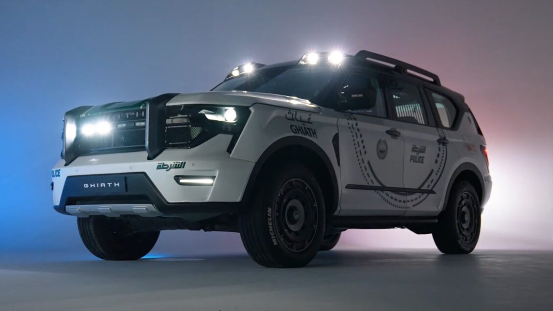 Así es el nuevo Ghiath Smart Patrol para la Policía de Dubái: mastodonte inteligente