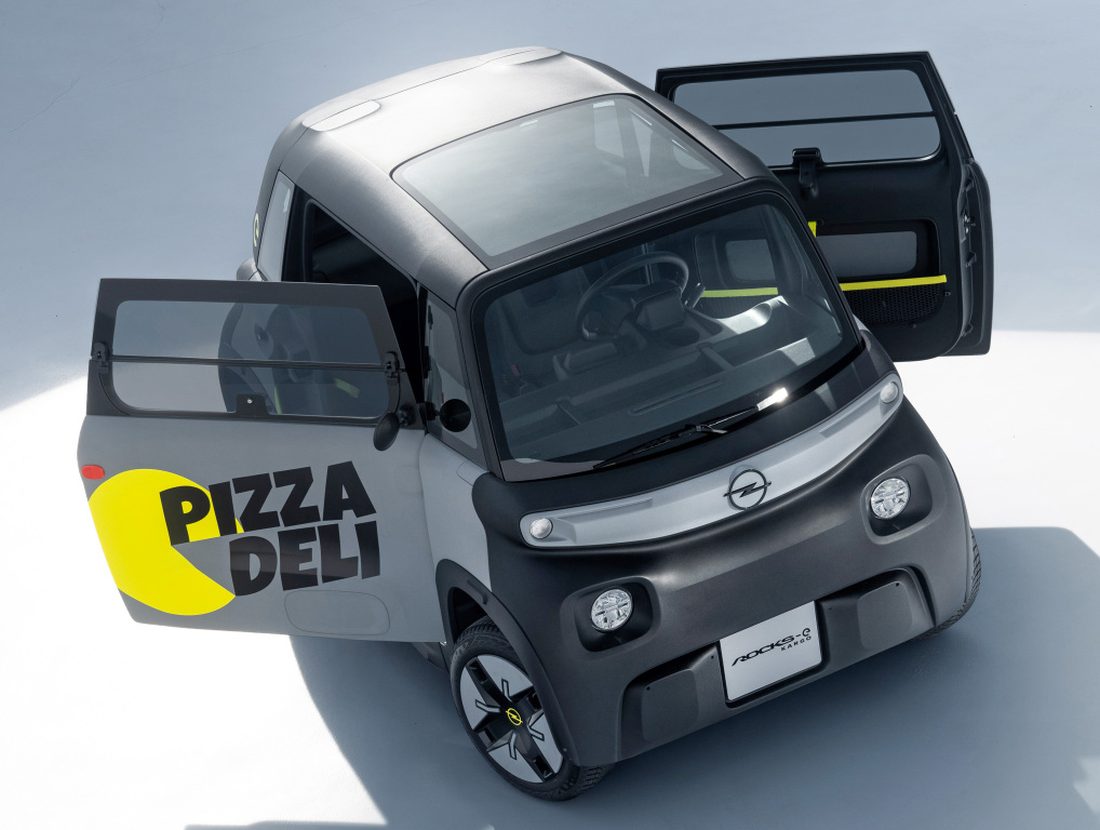 Nuevo Opel Rocks-e Cargo, la opción para el reparto urbano
