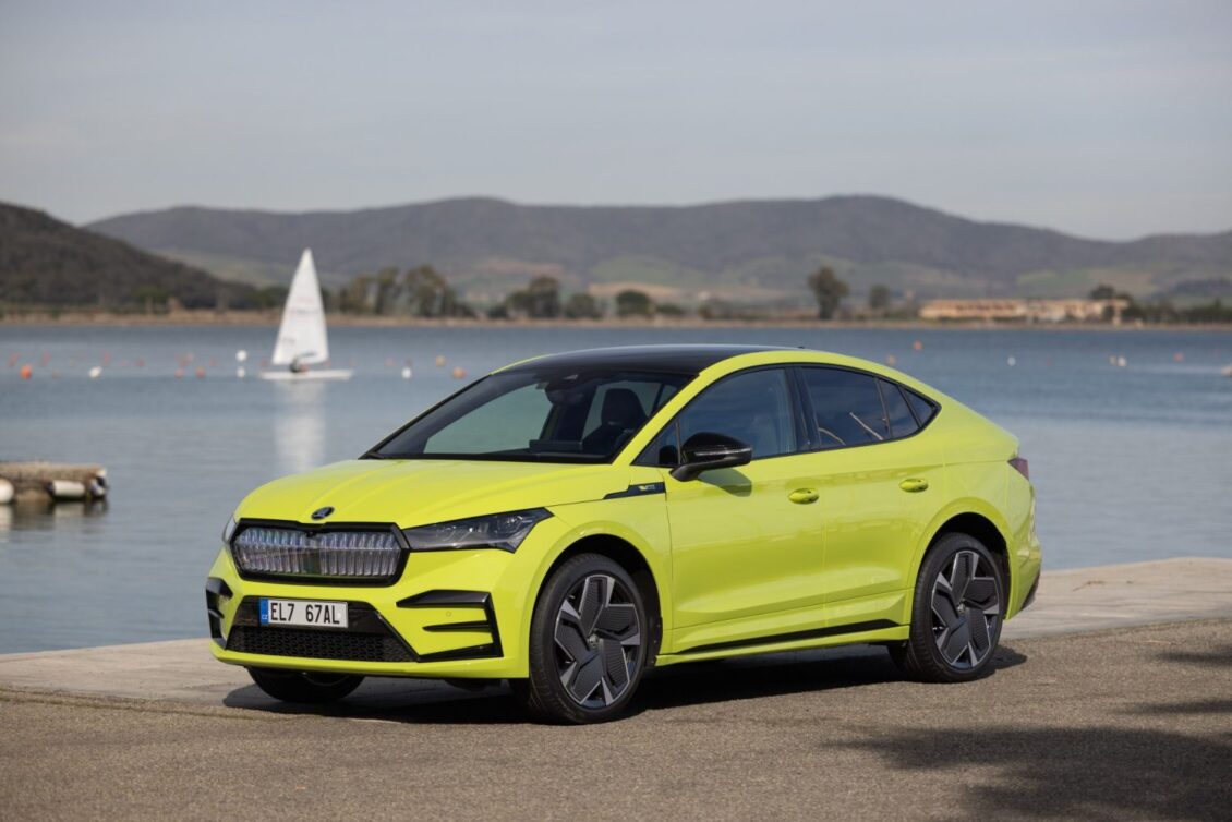 El Skoda Enyaq Coupé luce estilo en esta nueva galería