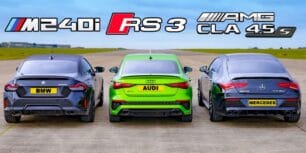 [Vídeo] BMW M240i Coupe vs. Mercedes-AMG CLA 45 S vs. Audi RS 3: Verás sorpresas...