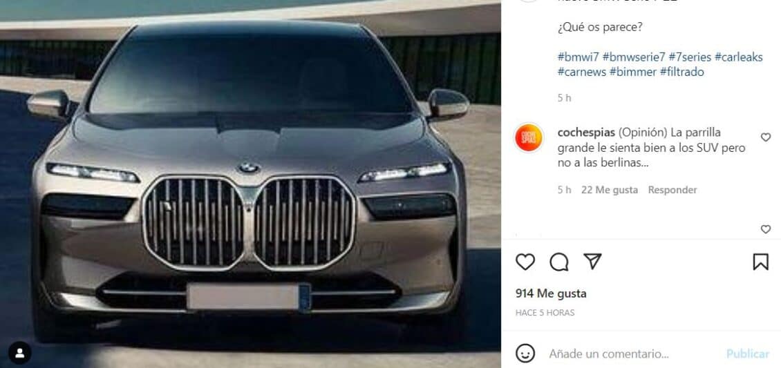 ¡Filtrado! La nueva generación del BMW Serie 7 2023 se deja ver al completo