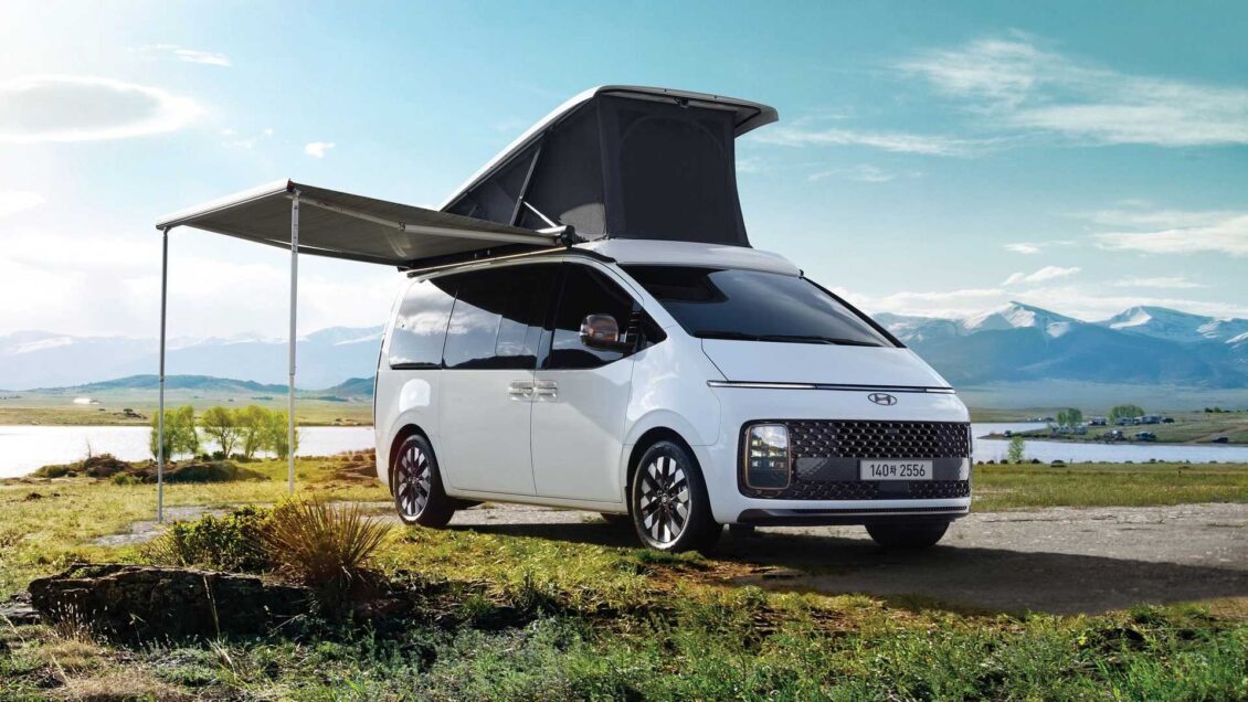 Hyundai Staria Lounge Camper: el peculiar MPV tendrá versión camperizada