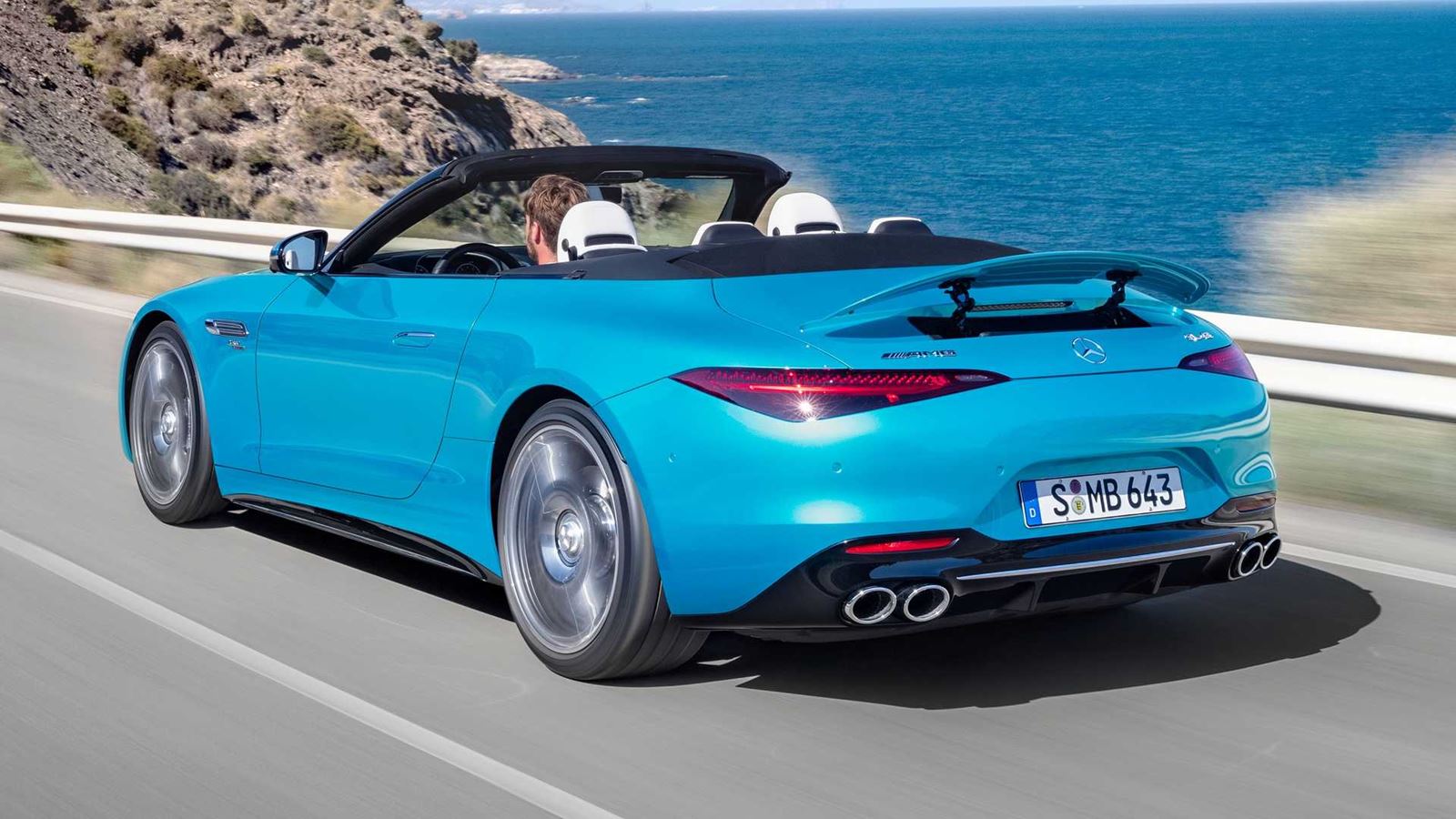 Mercedes-AMG SL 43 trasera