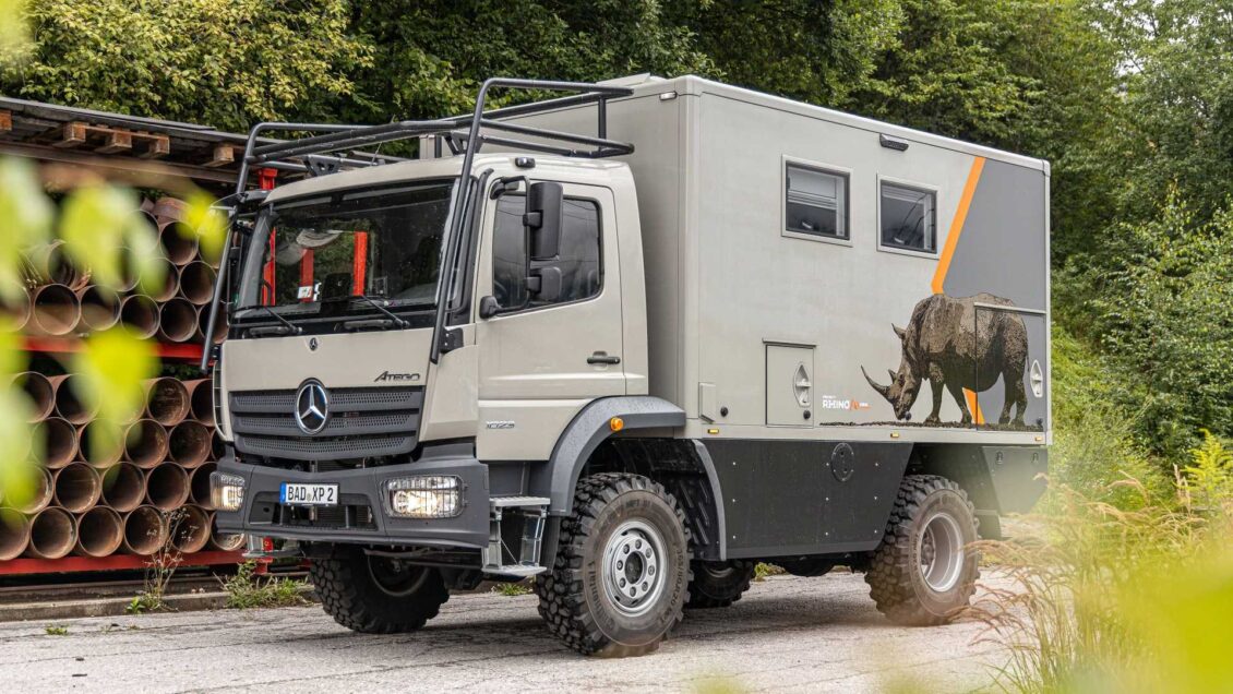 No es un Unimog, pero este Mercedes-Benz Atego Project Rhino te va a conquistar