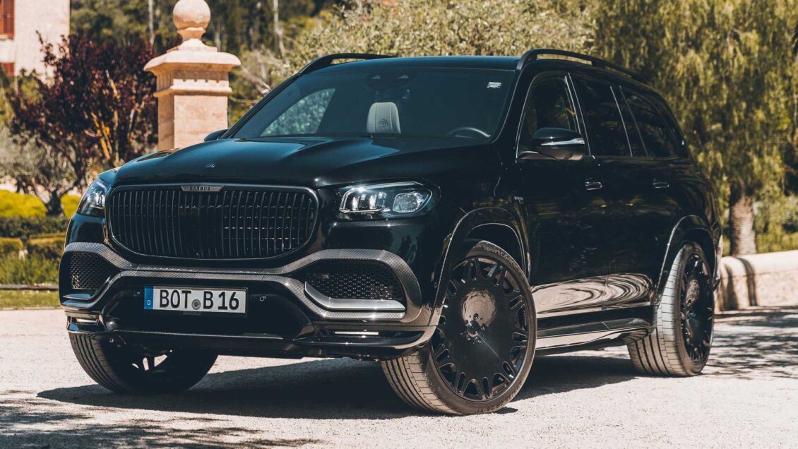 ¡Todo al negro! El Mercedes-Maybach GLS 900 de BRABUS es una extravagante locura