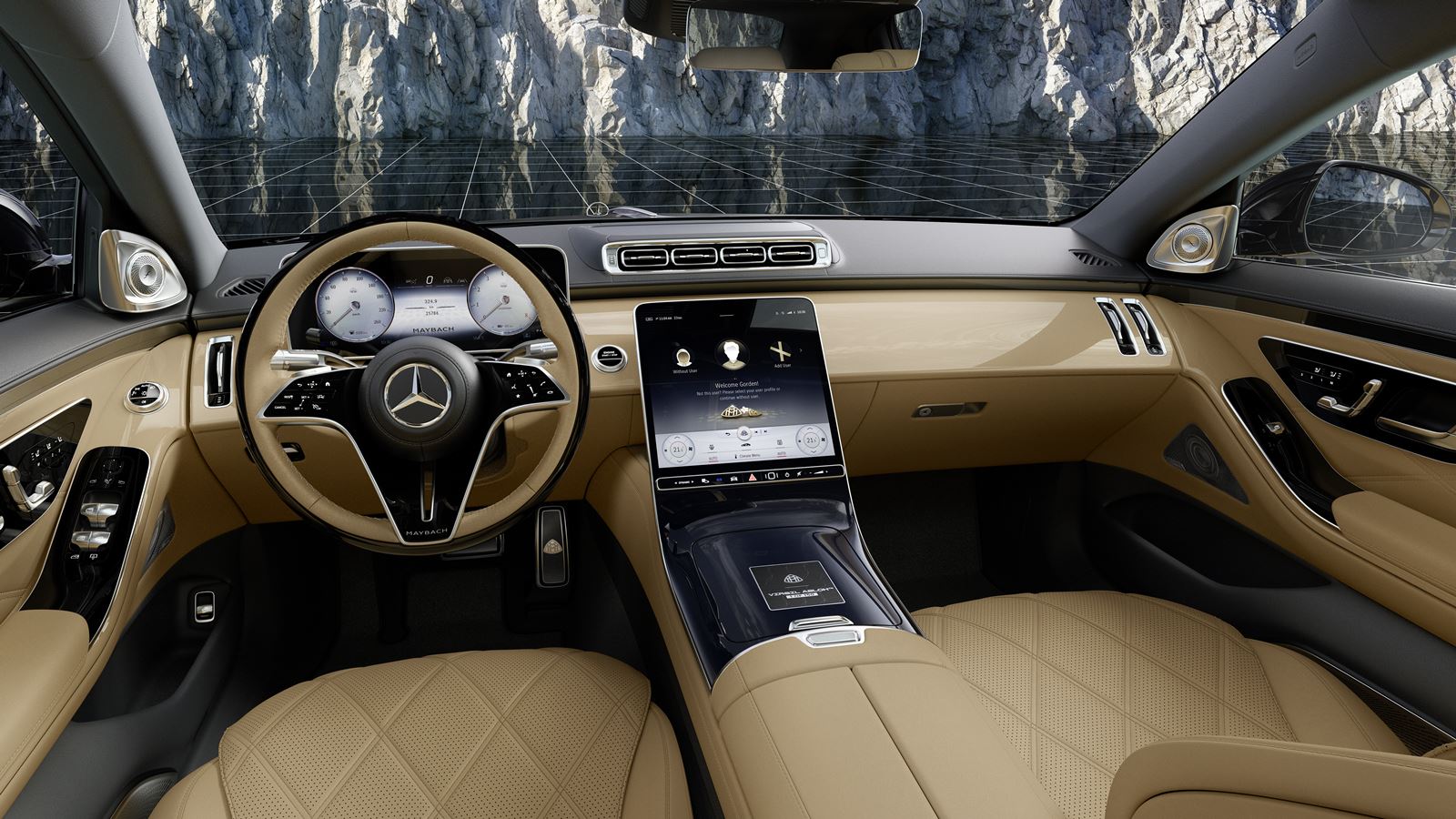 Interior Mercedes-Maybach Virgil Abloh