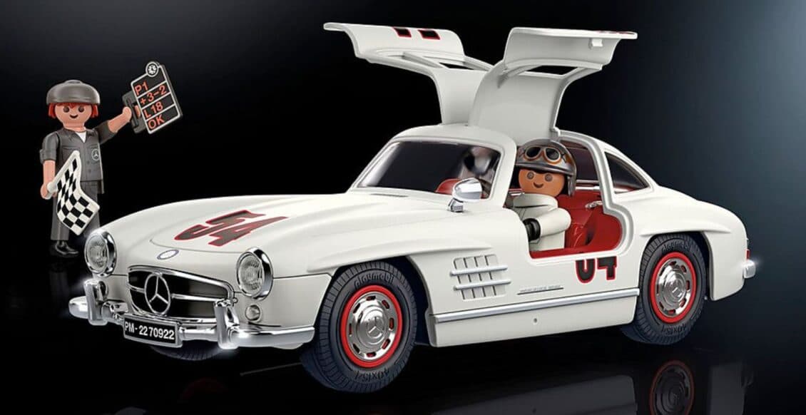 ¡Malditos seáis en Playmobil!: Ojo a esta preciosidad, un Mercedes-Benz 300 SL