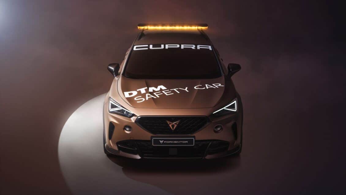 Este CUPRA Formentor es el Safety Car del DTM y esconde un motor de cinco cilindros y 450 CV