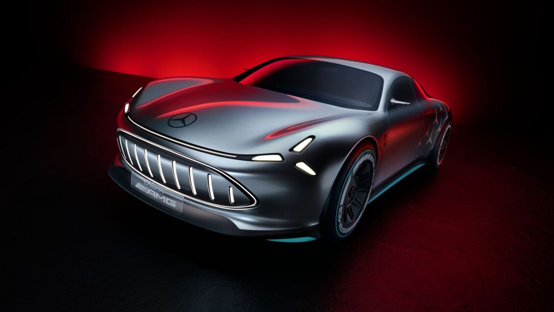 Mercedes Vision AMG show car: decir que es espectacular es quedarse corto