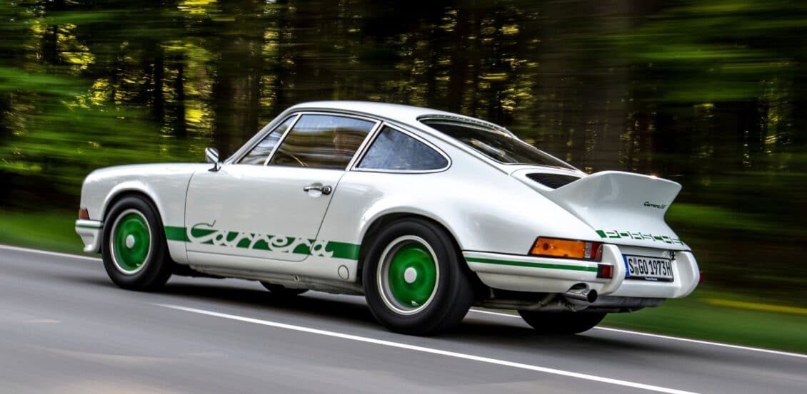 El Porsche 911 Carrera RS 2.7 «cola de pato» cumple 50 años