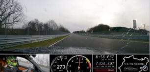 Así fue la vuelta a Nürburgring del BMW M3 Touring: 7 min 35,060 segundos