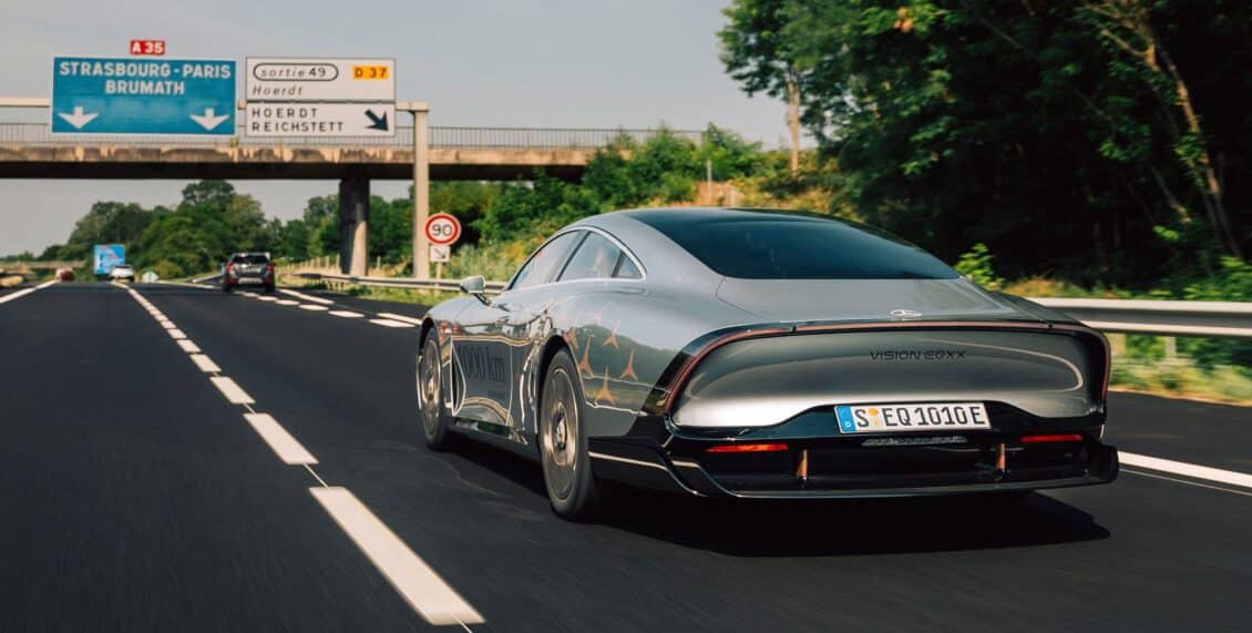 8,3 kWh/100 km, el Mercedes-Benz VISION EQXX bate su propio récord de consumo