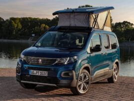 Nuevo Peugeot e-Rifter Vanderer, el camper eléctrico compacto