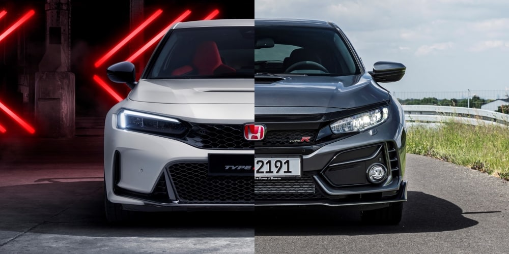 Comparación visual Honda Civic Type R 2023: ¿Demasiado descafeinado?