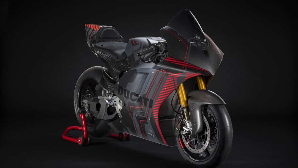Ducati MotoE prototype: 225 kg de moto eléctrica de los cuales 110 kg son baterías…
