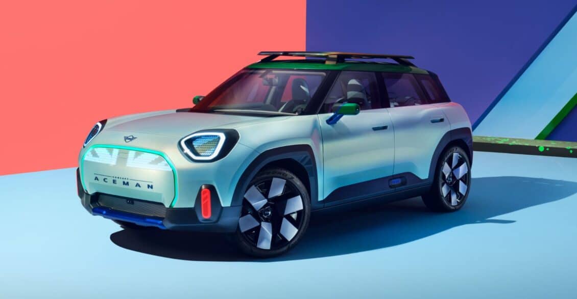 El MINI Concept Aceman estrena el nuevo ADN de diseño de la marca